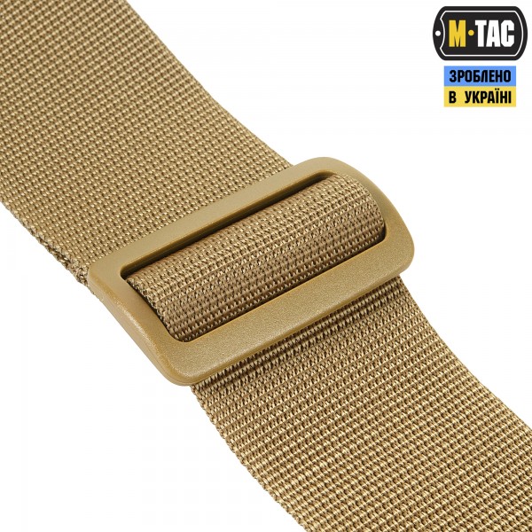 M-Tac ремень оружейный одноточечный эластичный Coyote - 10200005 M-Tac ремень оружейный одноточечный эластичный Coyote - 10200005