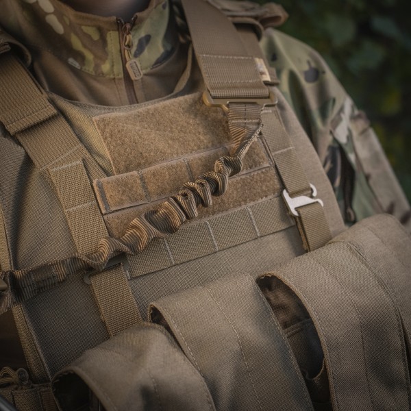 M-Tac ремень оружейный одноточечный эластичный Coyote - 10200005 M-Tac ремень оружейный одноточечный эластичный Coyote - 10200005