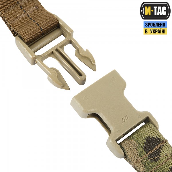M-Tac ремінь збройовий одноточковий еластичний Multicam - 10200008 M-Tac ремінь збройовий одноточковий еластичний Multicam - 10200008