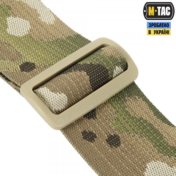 M-Tac ремінь збройовий одноточковий еластичний Multicam - 10200008 M-Tac ремінь збройовий одноточковий еластичний Multicam - 10200008