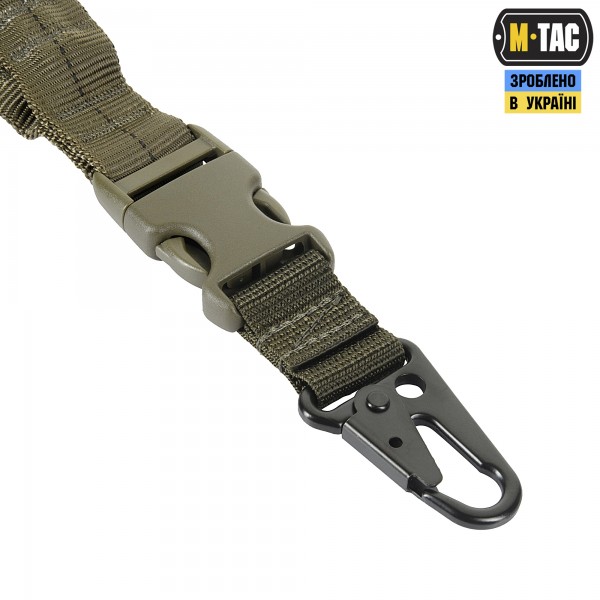 M-Tac ремень оружейный одноточечный эластичный Ranger Green - 10200023 M-Tac ремень оружейный одноточечный эластичный Ranger Green - 10200023