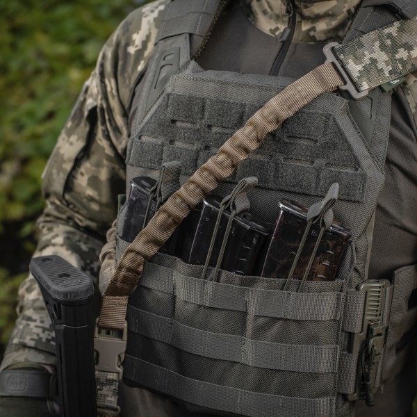 M-Tac ремень оружейный одноточечный эластичный ММ14 - 10200030 M-Tac ремень оружейный одноточечный эластичный ММ14 - 10200030