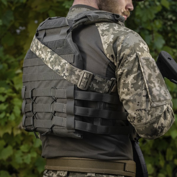 M-Tac ремень оружейный одноточечный эластичный ММ14 - 10200030 M-Tac ремень оружейный одноточечный эластичный ММ14 - 10200030