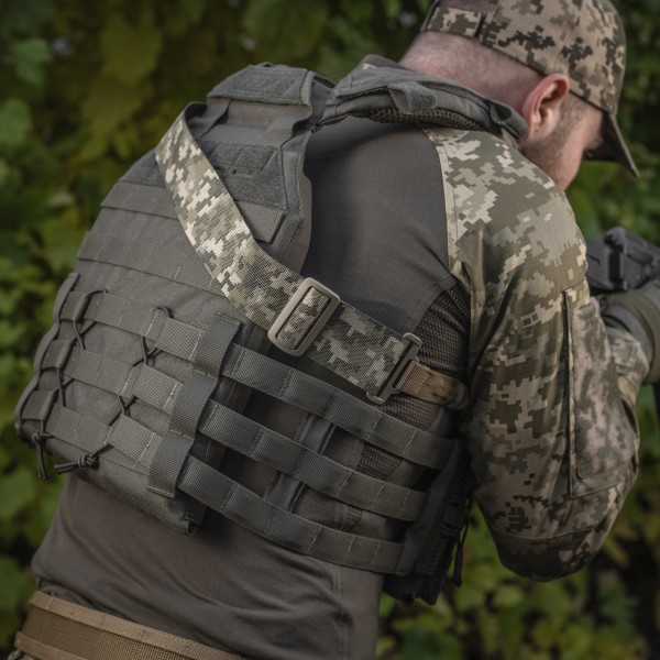 M-Tac ремень оружейный одноточечный эластичный ММ14 - 10200030 M-Tac ремень оружейный одноточечный эластичный ММ14 - 10200030