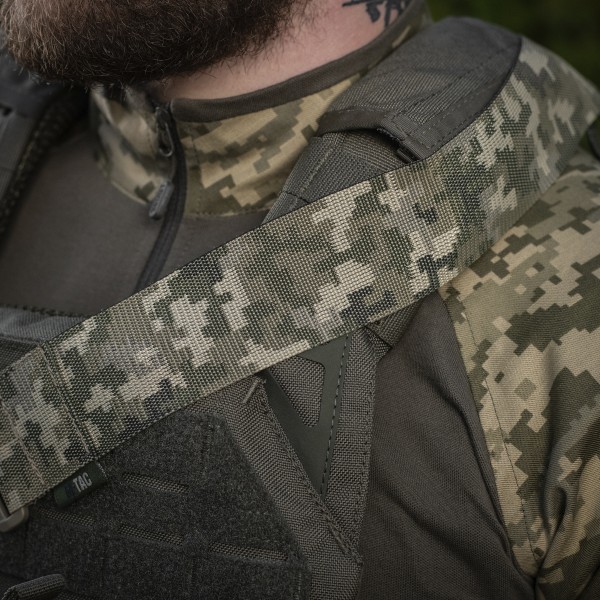 M-Tac ремень оружейный одноточечный эластичный ММ14 - 10200030 M-Tac ремень оружейный одноточечный эластичный ММ14 - 10200030