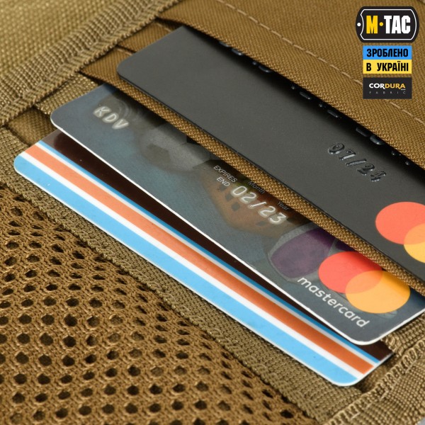 M-Tac кошелек с липучкой Elite Gen.II Hex Coyote - 10207005