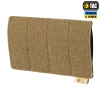 M-Tac панель для нашивок на MOLLE 160x85 Coyote