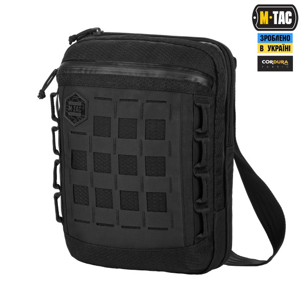 M-Tac сумка планшет Laser Cut Hex Black - 10241002