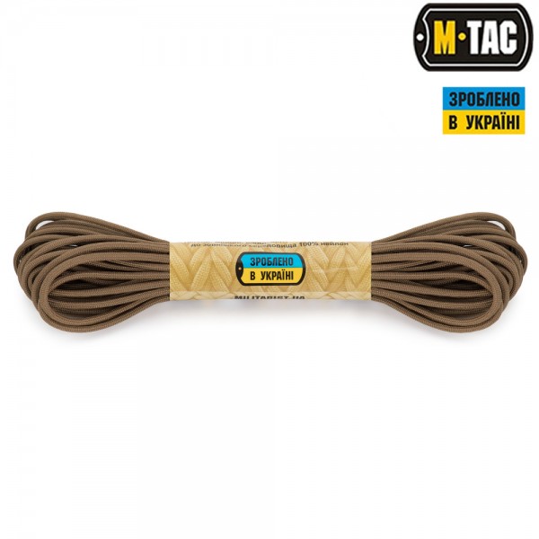 M-Tac паракорд 550 type III Coyote 15м - 10250005 M-Tac паракорд 550 type III Coyote 15м - 10250005