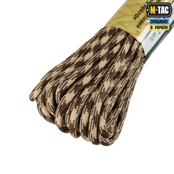 M-Tac паракорд 550 type III 15m Brown/Sand - 10250073 M-Tac паракорд 550 type III 15m Brown/Sand - 10250073
