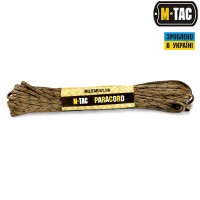 M-Tac паракорд 550 type III 15m Coyote Camo