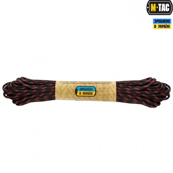 M-Tac паракорд 550 type III Thin Red Line 15м - 10250151 M-Tac паракорд 550 type III Thin Red Line 15м - 10250151