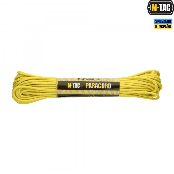 M-Tac паракорд 550 type III 15m Yellow - 10250159