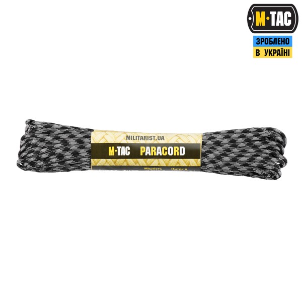 M-Tac паракорд 550 type III Black/Grey 15м - 10250164