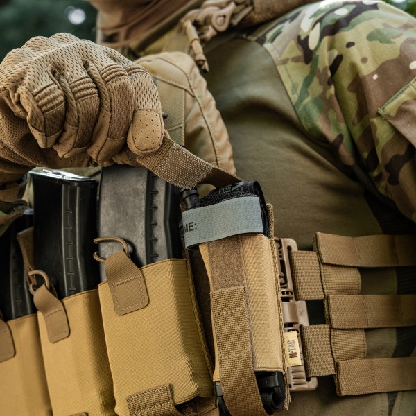 M-Tac подсумок для турникета эластичный на липучке Gen.4 Coyote - 10251005 M-Tac подсумок для турникета эластичный на липучке Gen.4 Coyote - 10251005