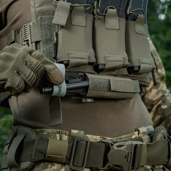 M-Tac подсумок для турникета эластичный на липучке Gen.4 Ranger Green - 10251023 M-Tac подсумок для турникета эластичный на липучке Gen.4 Ranger Green - 10251023