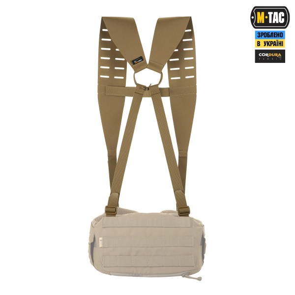 M-Tac ремни плечевые для тактического пояса Laser Cut Coyote (REGULAR) - 10255005-R M-Tac ремни плечевые для тактического пояса Laser Cut Coyote (REGULAR) - 10255005-R