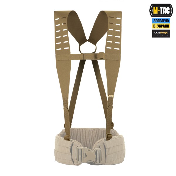 M-Tac ремни плечевые для тактического пояса Laser Cut Coyote (REGULAR) - 10255005-R M-Tac ремни плечевые для тактического пояса Laser Cut Coyote (REGULAR) - 10255005-R