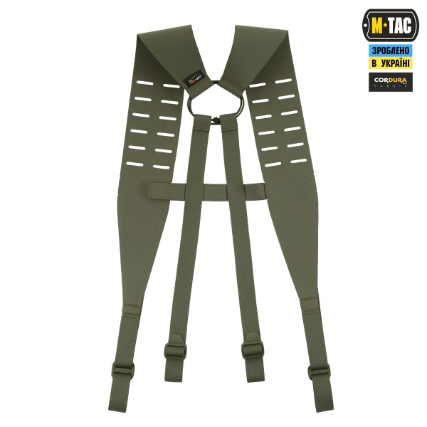 M-Tac ремені плечові для тактичного пояса Laser Cut Ranger Green - 10255023 M-Tac ремені плечові для тактичного пояса Laser Cut Ranger Green - 10255023