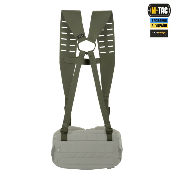 M-Tac ремені плечові для тактичного пояса Laser Cut Ranger Green - 10255023 M-Tac ремені плечові для тактичного пояса Laser Cut Ranger Green - 10255023
