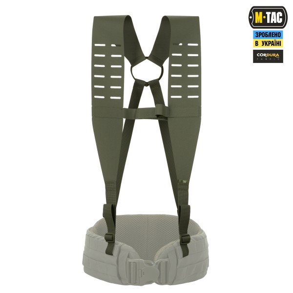 M-Tac ремені плечові для тактичного пояса Laser Cut Ranger Green - 10255023 M-Tac ремені плечові для тактичного пояса Laser Cut Ranger Green - 10255023