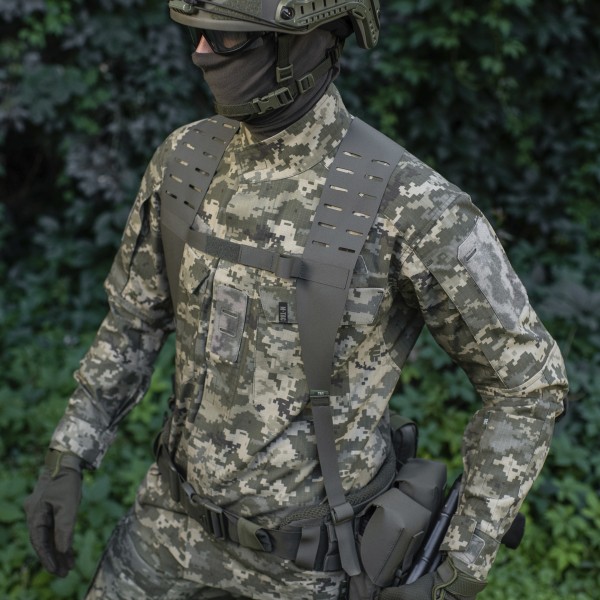 M-Tac ремені плечові для тактичного пояса Laser Cut Ranger Green - 10255023 M-Tac ремені плечові для тактичного пояса Laser Cut Ranger Green - 10255023