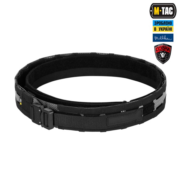 M-Tac ремінь Tiger Belt Cobra Buckle Black - 10258002 M-Tac ремінь Tiger Belt Cobra Buckle Black - 10258002