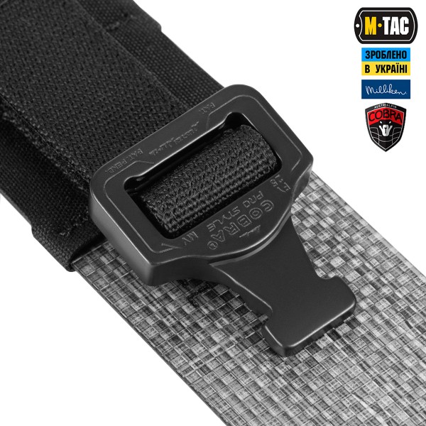 M-Tac ремінь Tiger Belt Cobra Buckle Black - 10258002 M-Tac ремінь Tiger Belt Cobra Buckle Black - 10258002