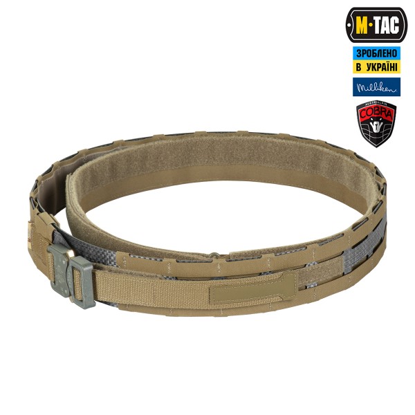 M-Tac ремень Tiger Belt Cobra Buckle Coyote - 10258005 M-Tac ремень Tiger Belt Cobra Buckle Coyote - 10258005