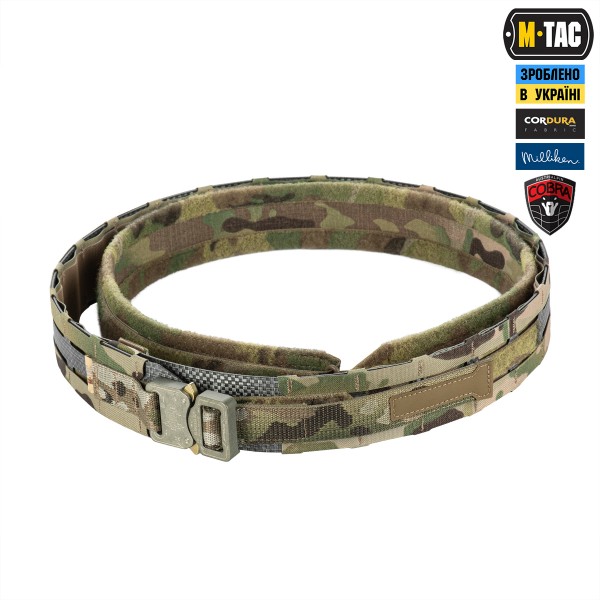 M-Tac ремінь Tiger Belt Cobra Buckle Multicam - 10258008 M-Tac ремінь Tiger Belt Cobra Buckle Multicam - 10258008
