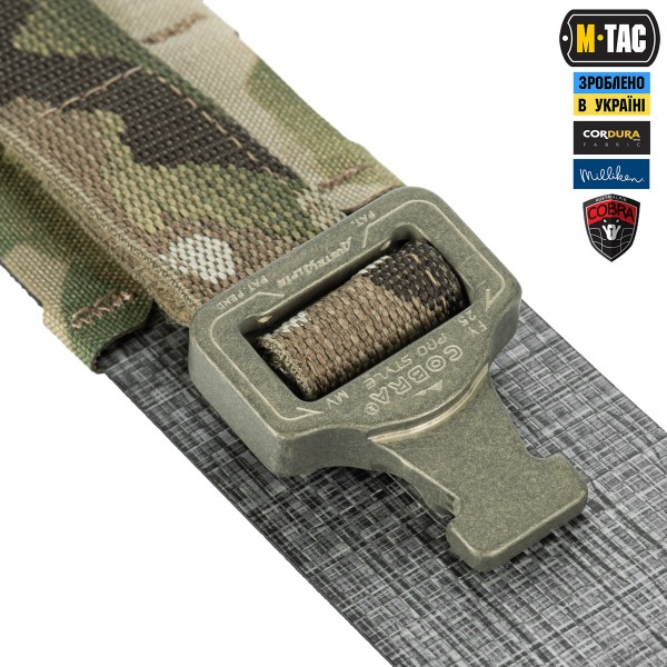 M-Tac ремінь Tiger Belt Cobra Buckle Multicam - 10258008 M-Tac ремінь Tiger Belt Cobra Buckle Multicam - 10258008