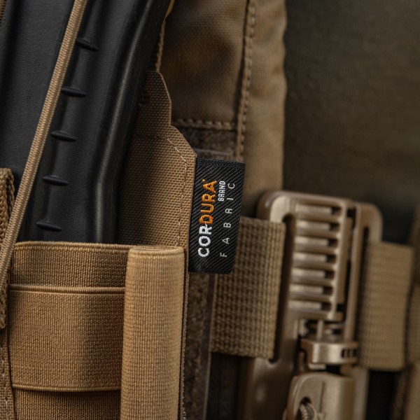 M-Tac передняя панель для плитоноски Cuirass QRS на три магазина Coyote - 10259005 M-Tac передняя панель для плитоноски Cuirass QRS на три магазина Coyote - 10259005