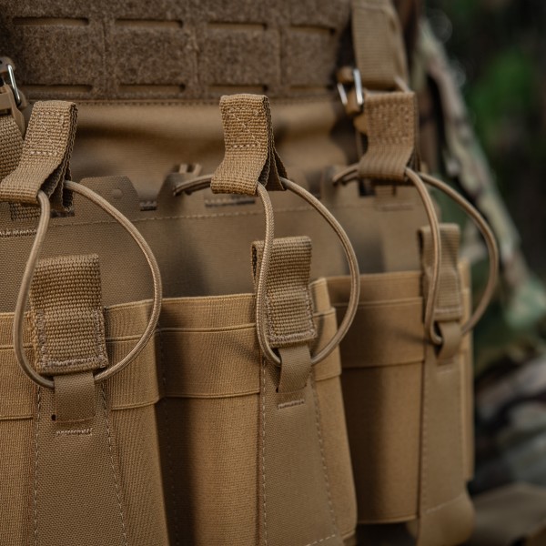 M-Tac передняя панель для плитоноски Cuirass QRS на три магазина Coyote - 10259005 M-Tac передняя панель для плитоноски Cuirass QRS на три магазина Coyote - 10259005