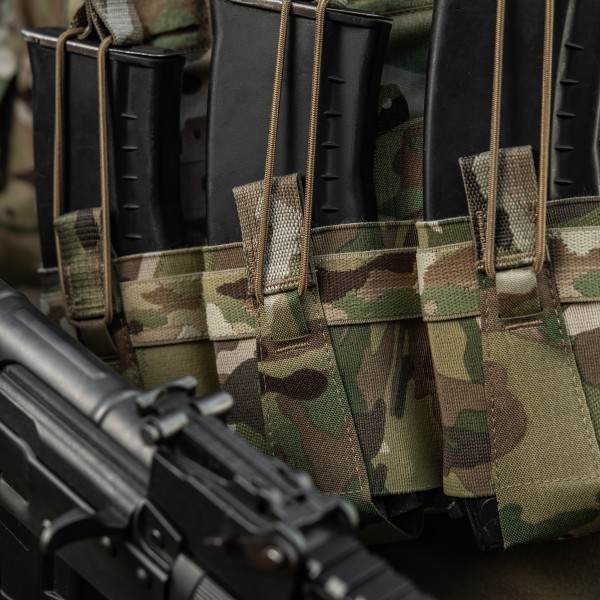 M-Tac передняя панель для плитоноски Cuirass QRS на три магазина Multicam - 10259008 M-Tac передняя панель для плитоноски Cuirass QRS на три магазина Multicam - 10259008