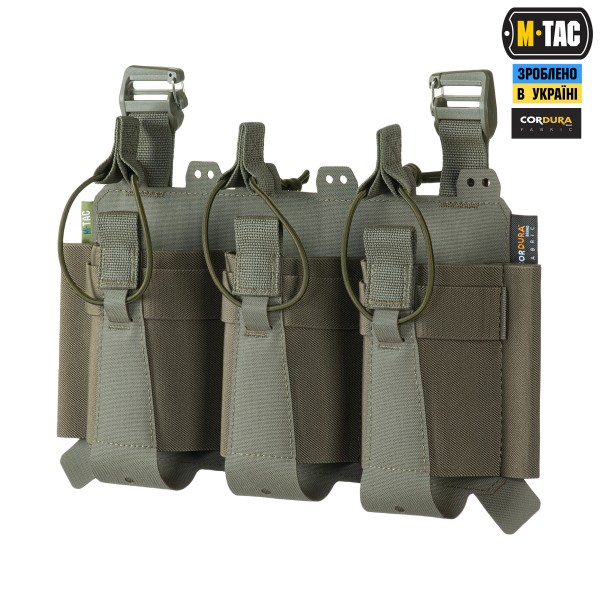 M-Tac передняя панель для плитоноски Cuirass QRS на три магазина Ranger Green - 10259023