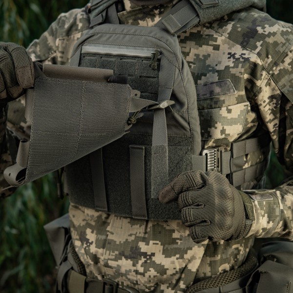 M-Tac передня панель для плитоноски Cuirass QRS на три магазина Ranger Green - 10259023 M-Tac передня панель для плитоноски Cuirass QRS на три магазина Ranger Green - 10259023