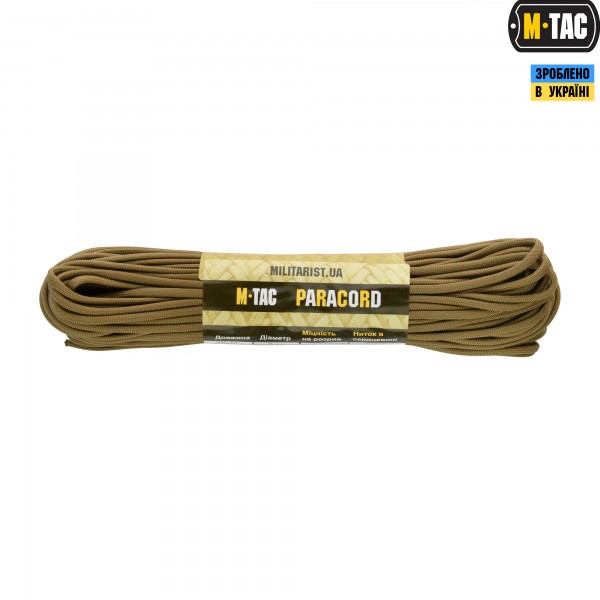 M-Tac паракорд 550 type III Coyote 30м - 10260005