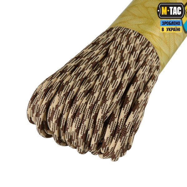 M-Tac паракорд 550 type III 30m Brown/Sand - 10260073 M-Tac паракорд 550 type III 30m Brown/Sand - 10260073