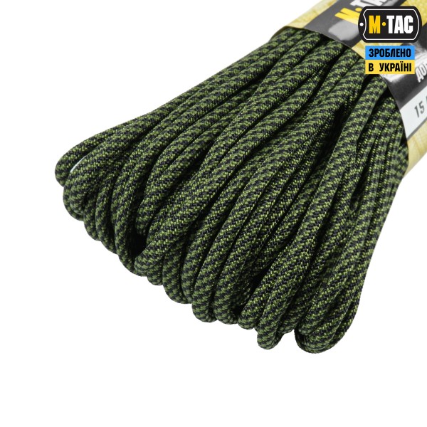 M-Tac паракорд 550 type III 30m Black/Grass Stairs - 10260116 M-Tac паракорд 550 type III 30m Black/Grass Stairs - 10260116