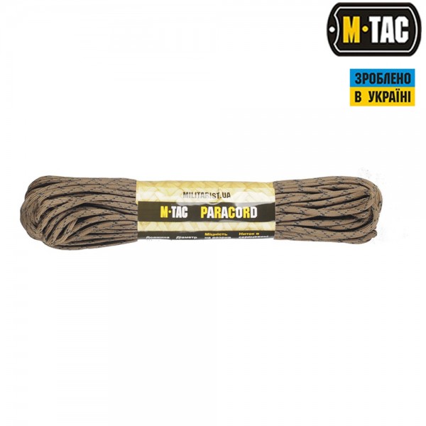 M-Tac паракорд 550 type III Coyote Camo 30м - 10260121