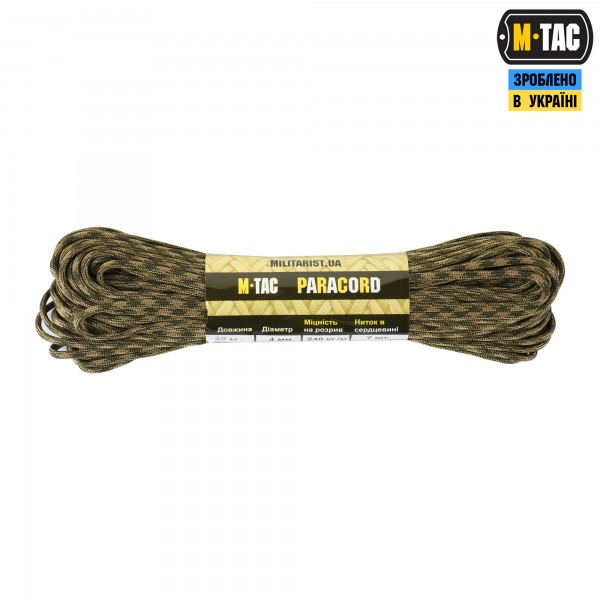 M-Tac паракорд 550 type III Coyote/Od Green 30м - 10260125