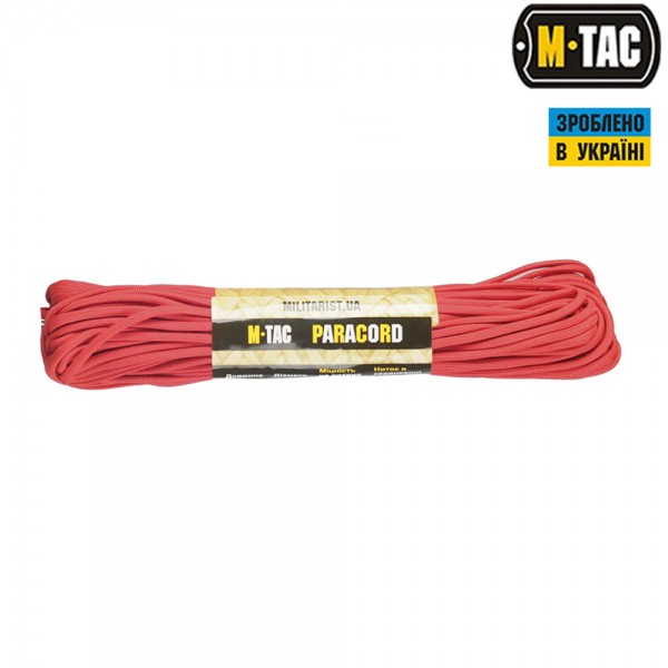 M-Tac паракорд 550 type III Red 30м - 10260145
