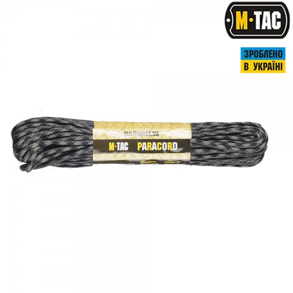 M-Tac паракорд 550 type III Black/Grey 30м - 10260164