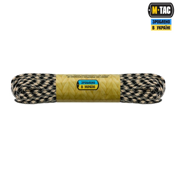 M-Tac паракорд 550 type III 30m Black/Sand - 10260213 M-Tac паракорд 550 type III 30m Black/Sand - 10260213