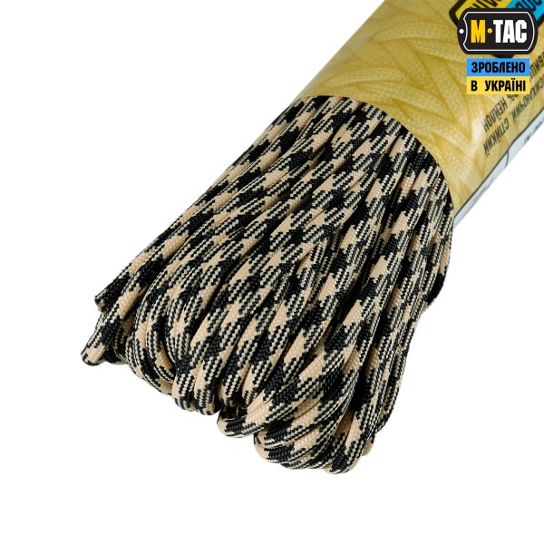 M-Tac паракорд 550 type III 30m Black/Sand - 10260213 M-Tac паракорд 550 type III 30m Black/Sand - 10260213