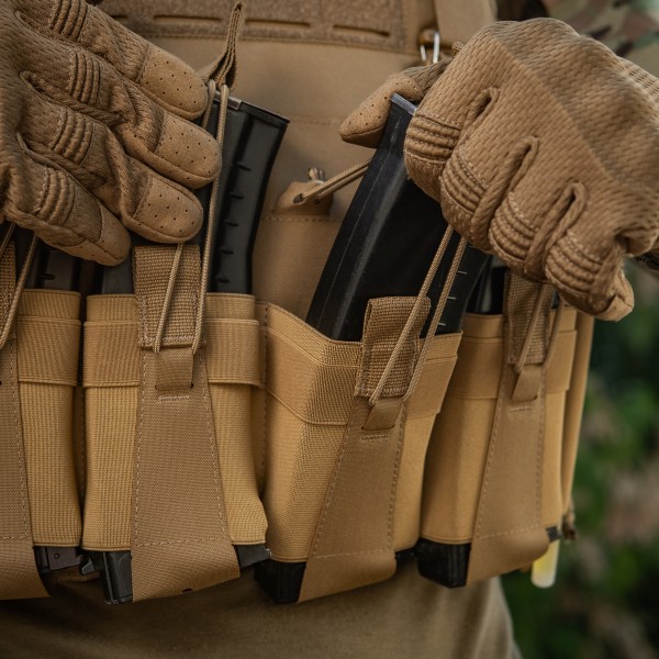 M-Tac передня панель для плитоноски Cuirass QRS XL на 4 магазина Coyote - 10262005 M-Tac передня панель для плитоноски Cuirass QRS XL на 4 магазина Coyote - 10262005
