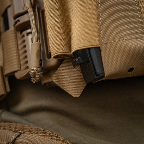 M-Tac передня панель для плитоноски Cuirass QRS XL на 4 магазина Coyote - 10262005 M-Tac передня панель для плитоноски Cuirass QRS XL на 4 магазина Coyote - 10262005