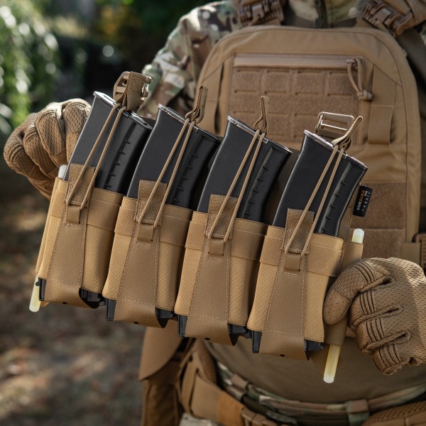 M-Tac передня панель для плитоноски Cuirass QRS XL на 4 магазина Coyote - 10262005 M-Tac передня панель для плитоноски Cuirass QRS XL на 4 магазина Coyote - 10262005