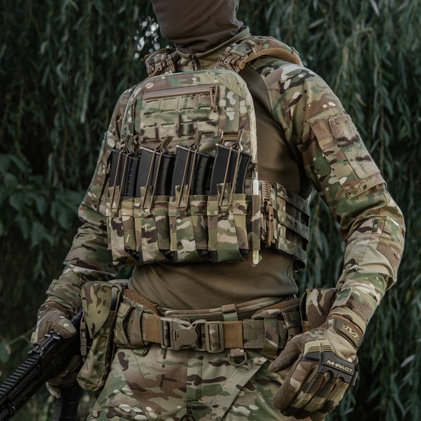 M-Tac передняя панель для плитоноски Cuirass QRS XL на 4 магазина Multicam - 10262008 M-Tac передняя панель для плитоноски Cuirass QRS XL на 4 магазина Multicam - 10262008