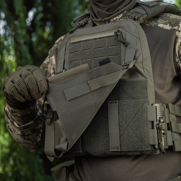 M-Tac передняя панель для плитоноски Cuirass QRS XL на 4 магазина Ranger Green - 10262023 M-Tac передняя панель для плитоноски Cuirass QRS XL на 4 магазина Ranger Green - 10262023